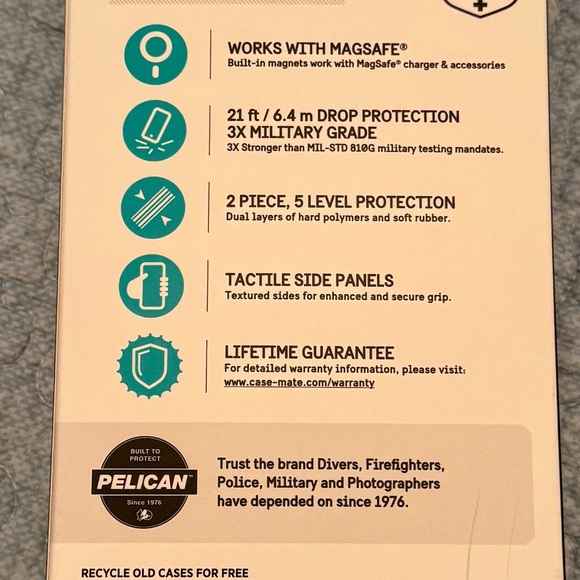 Pelican cell phone case for iPhone 15 Pro - Picture 2 of 4